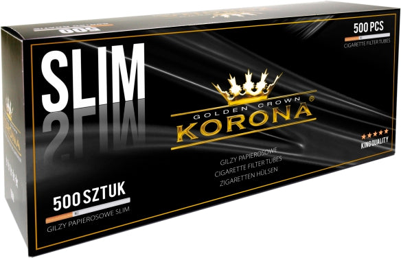 Korona Zig. Hülsen Slim (500 Stk.)
