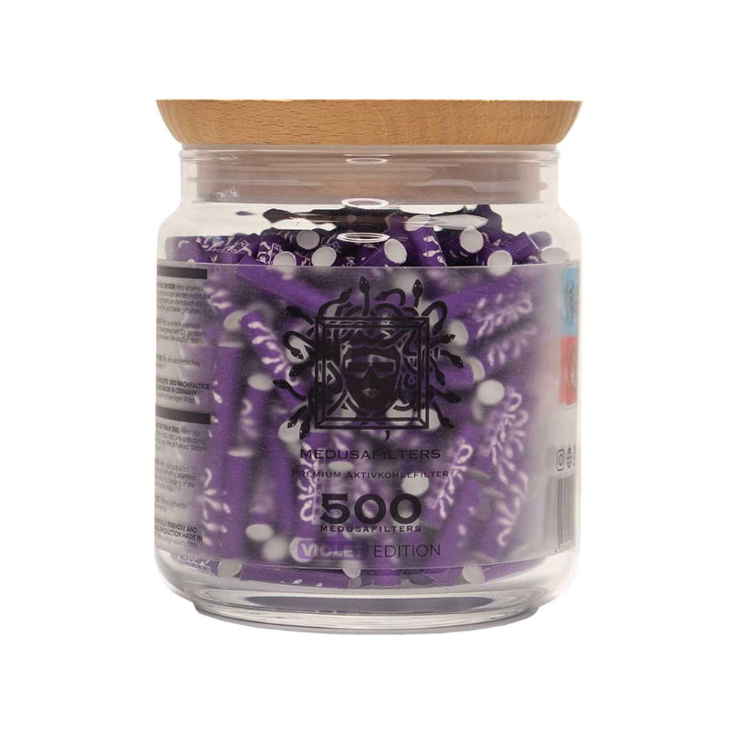 MedusaFilters - 500er Glas - VIOLET