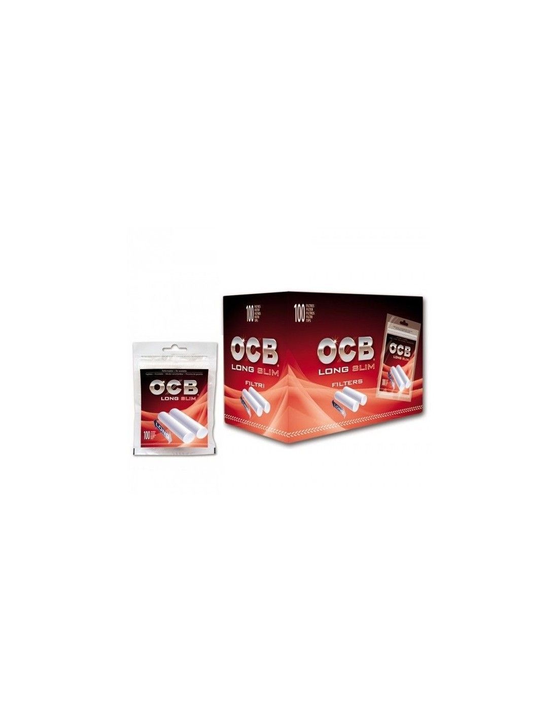 OCB Filter Long Slim (10 x 100 Stk.)