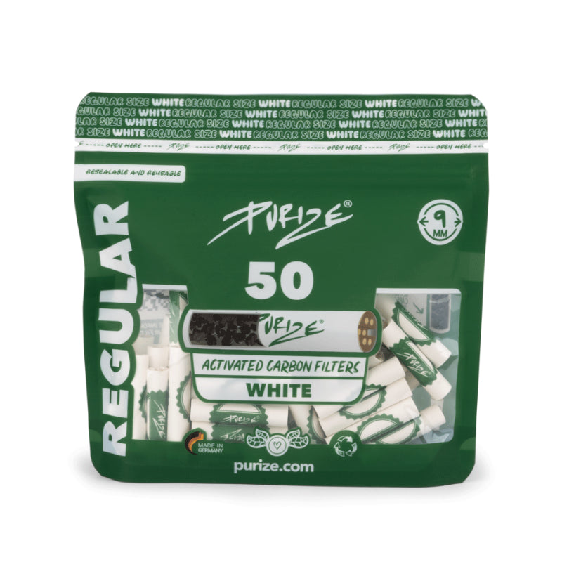 Purize - Regular Size - 9mm - 50 Stück - White