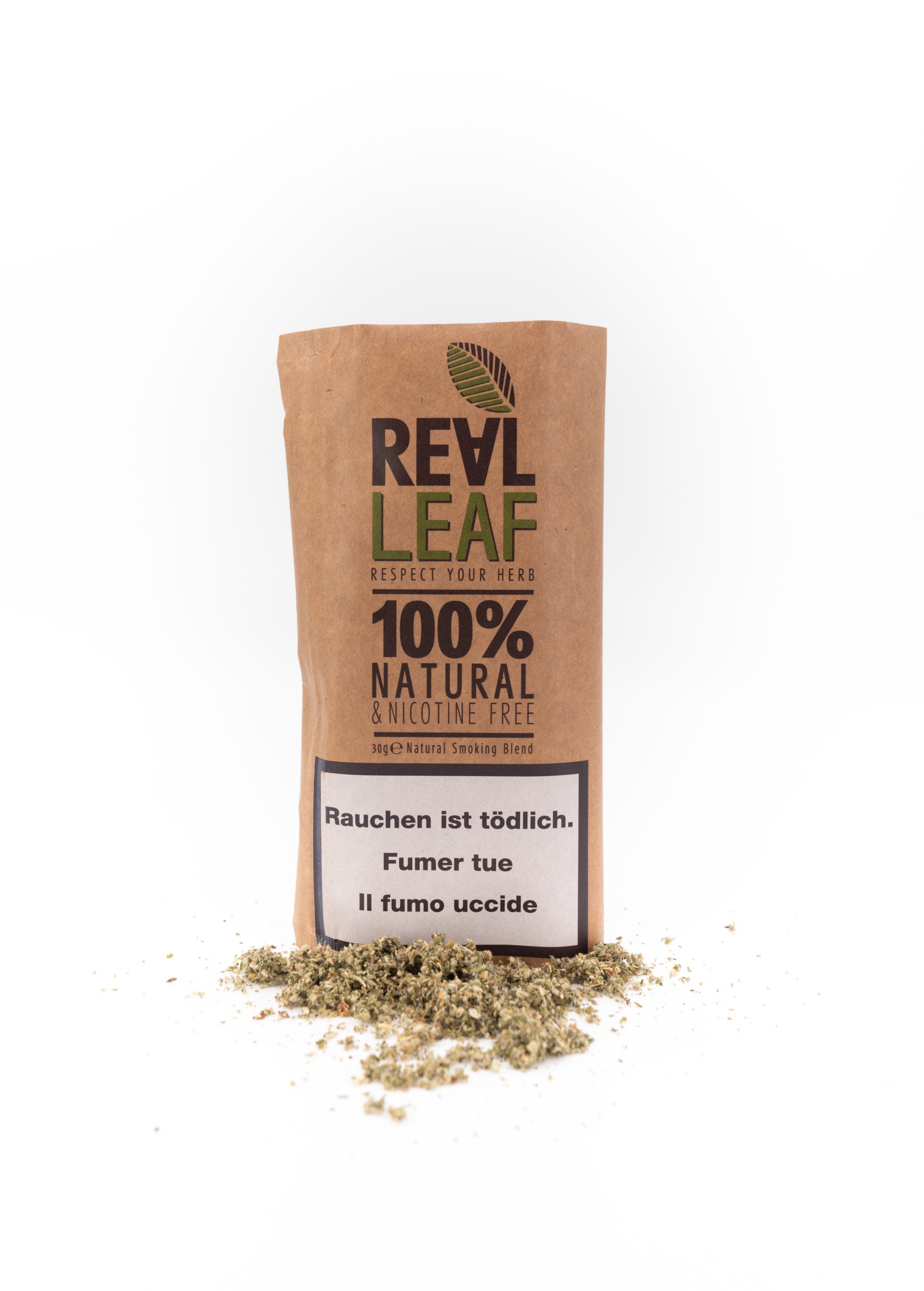 Real Leaf Organic Kräutermischung - Beutel (5 x 30g)