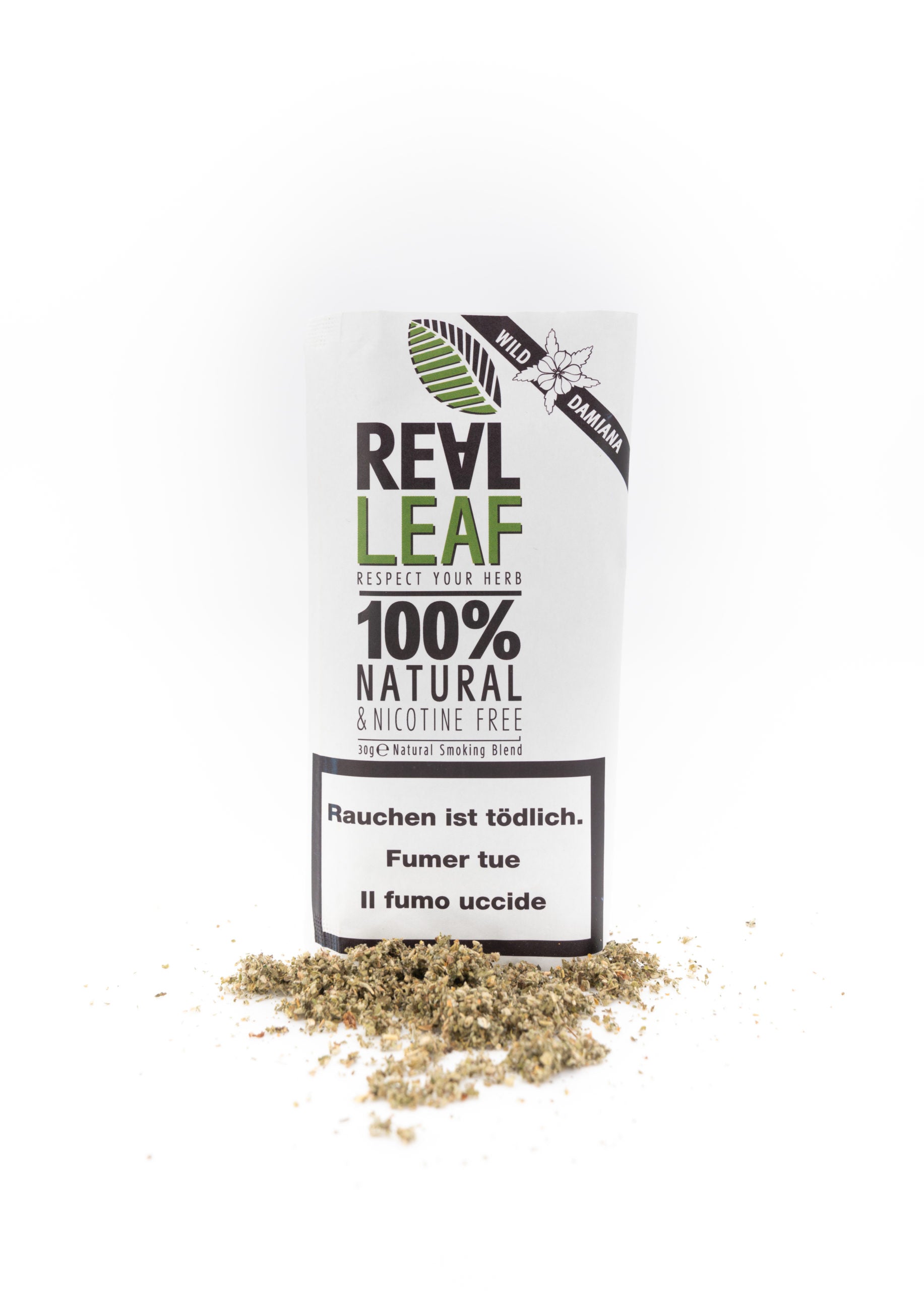 Real Leaf Wild Damiana Kräutermischung - Beutel (5 x 30g)