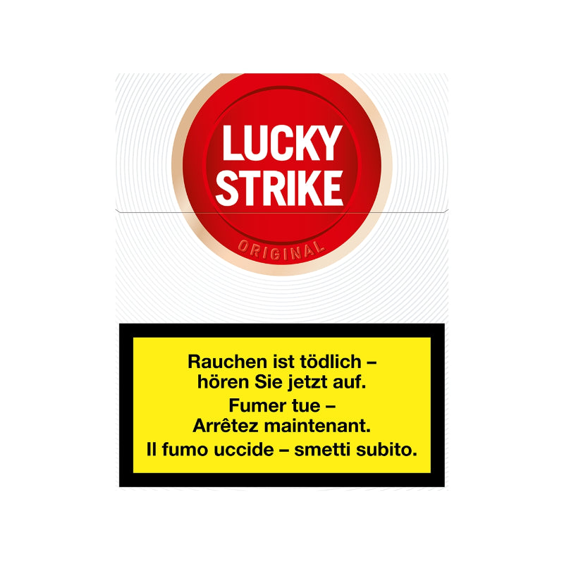 NP0502 Lucky Strike Original - Big Zigaretten - Box (8 x 25 Stk.)