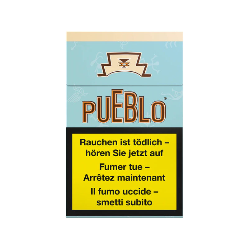 Pueblo Blue - Zigaretten Box (10 Stk.)