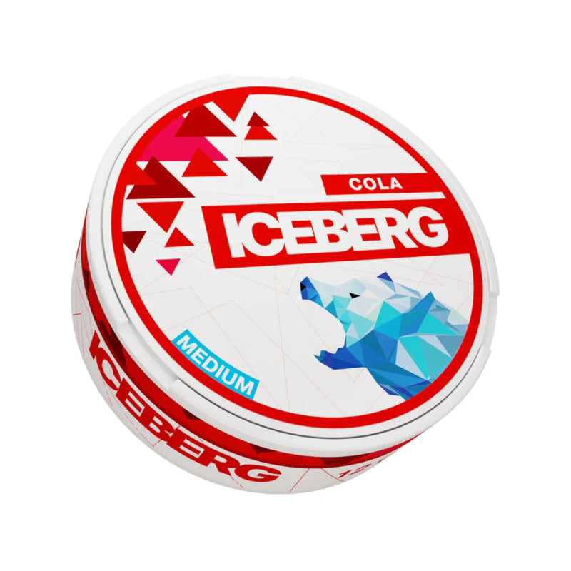 ICEBERG - Medium - Cola - All White Snus - 20mg/g - 12g