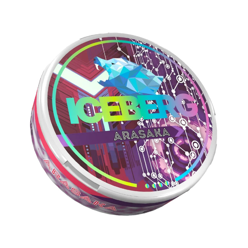 ICEBERG - Strong - Arasaka - All White Snus - 50mg/g - 16g