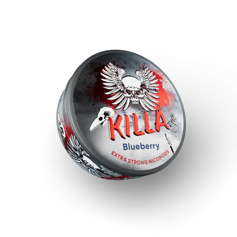 KILLA - Blueberry - All White Snus - 16g