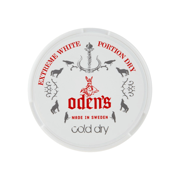Oden's Extreme Bags  White Cold Dry SNUS 