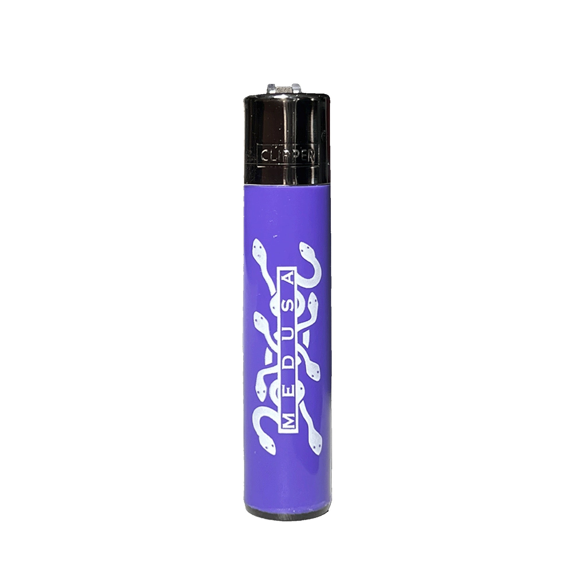 MedusaFilters - Clipper Feuerzeug - Violet Edition - 1 Stück