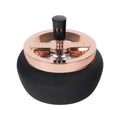Drehaschenbecher Schwarz/Rose Gold 13cm