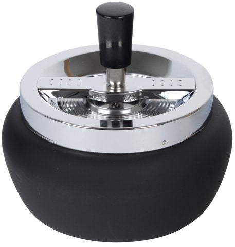 Drehascher Chrom Matt Schwarz 13cm