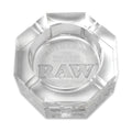 RAW Crystal Ashtray - Kristallglas Aschenbecher - Massiv - 13cm