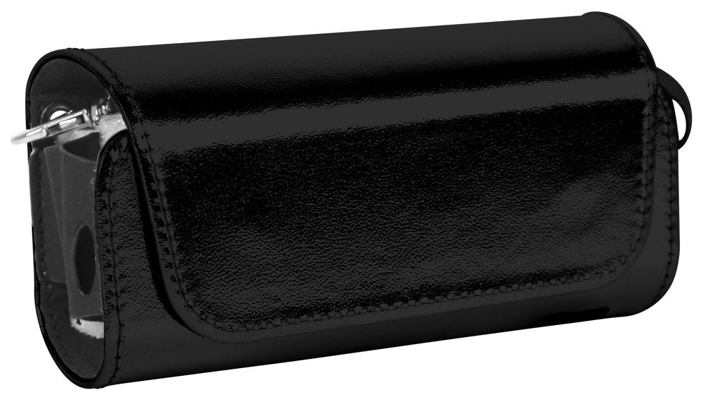 Hülle f. IQOS PVC Schwarz/Glänzend mit Aufhänger