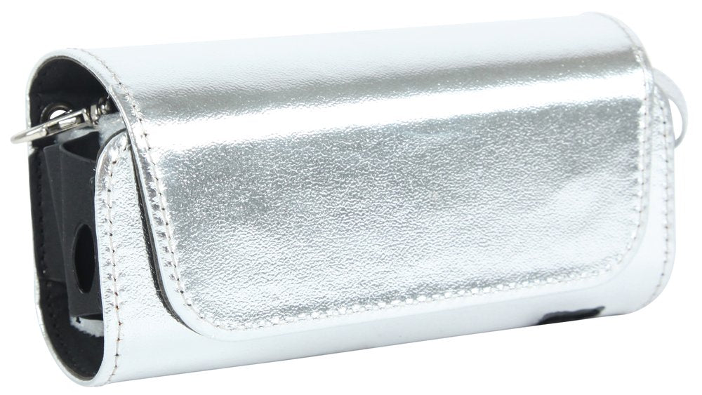 Hülle f. IQOS PVC Silber mit Aufhänger