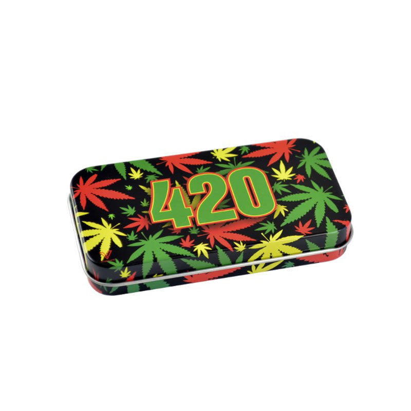 Syndicase Box - 420 Rasta (12cm x 6cm)