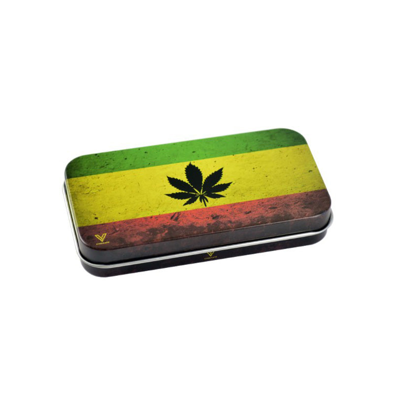Syndicase Box - Rasta Leaf (12cm x 6cm)