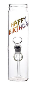 Glasbong Happy Birthday 22cm