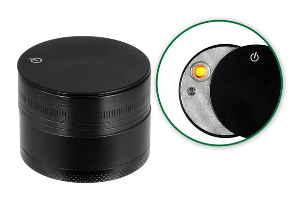 Grinder Alu USB Feuerzeug 3-teilig 50mm