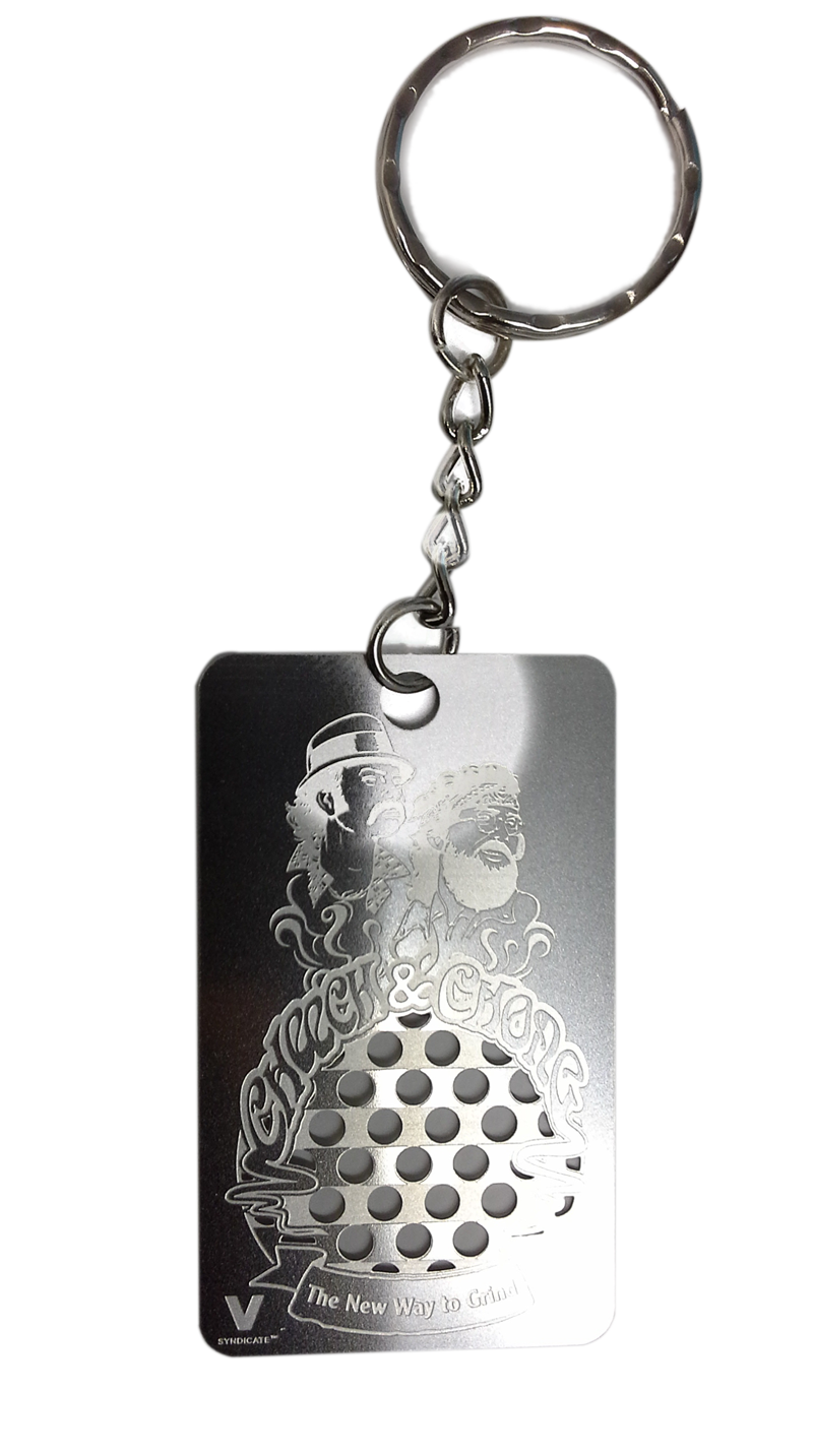 Grinder Card Key Chain "Cheech & Chong"