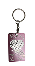 Grinder Card Key Chain "Heart"