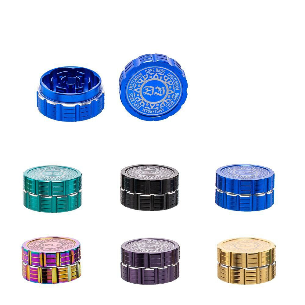 Metal Grinder 2-teilig 40mm Amsterdam Grün