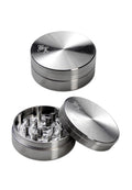 Metall Grinder 2-teilig 49mm BL Silver