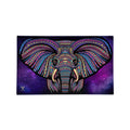 Glass Rolling Tray - Elephant (26cm x 16cm)