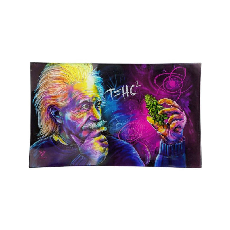 Glass Rolling Tray - T=HC2 (26cm x 16cm)