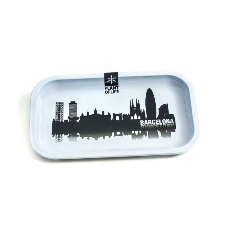 Rolling Tray - BCN Smoke City (27cm x 16cm)