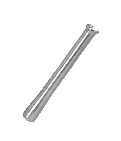 Ziehrohr Metall eloxiert - 65mm - Silber