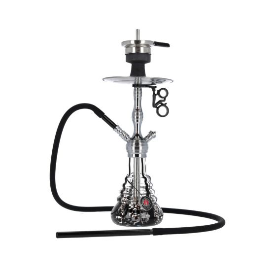 Shisha - Amy Deluxe Small Rips 470 Silber- Schwarz