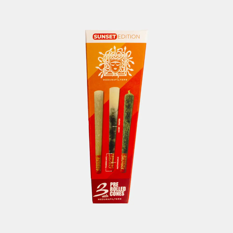 MedusaFilters - Cones - Sunset - Box - 3 Stück