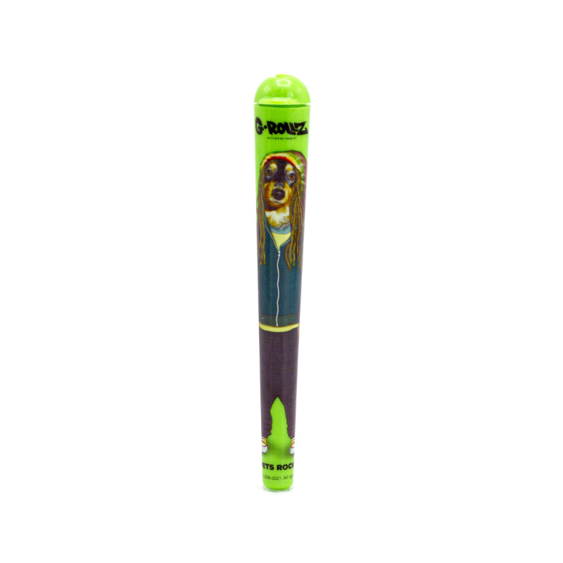 G-Tube - Pets Rock - Reggae Grün (36 Stk./12.5cm)