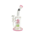 Glasbong "Pinker Pilz" 36cm
