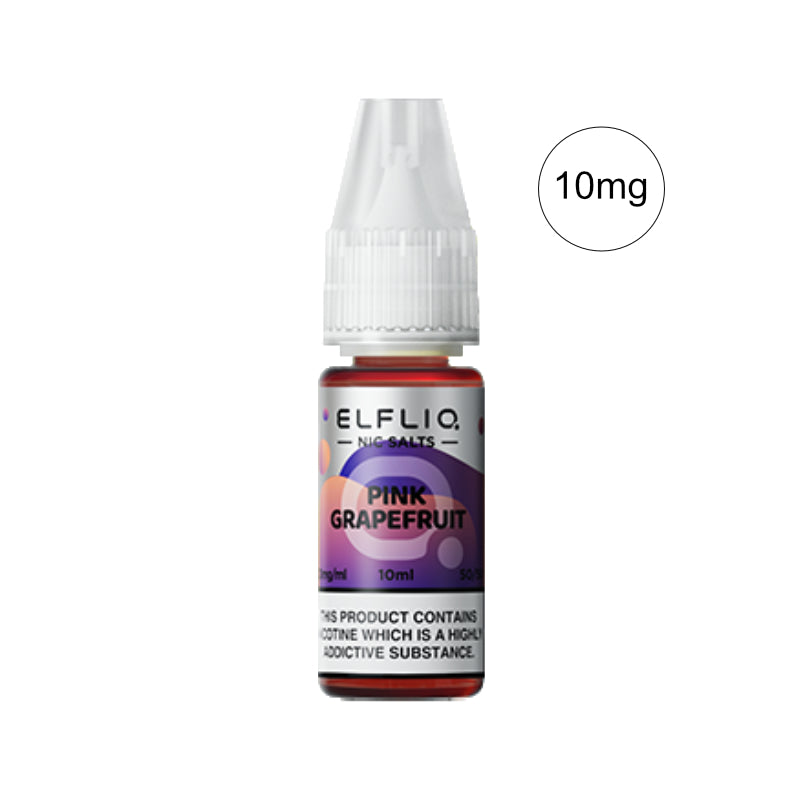 ELFLIQ - Elfbar Liquid (10ml/10mg) Pink Grapefruit MHD 07.25
