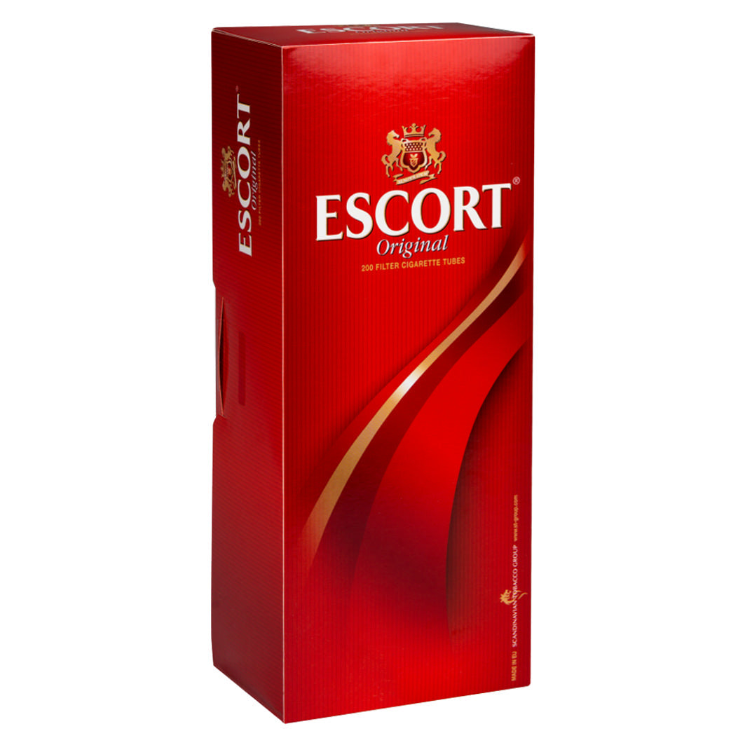 Escort Original Zigarettenhülsen (5 x 200 Stk.)