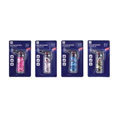 Easy Torch Camouflage Feuerzeug im Blister - Jetflame Blue - Display - 24 Stück