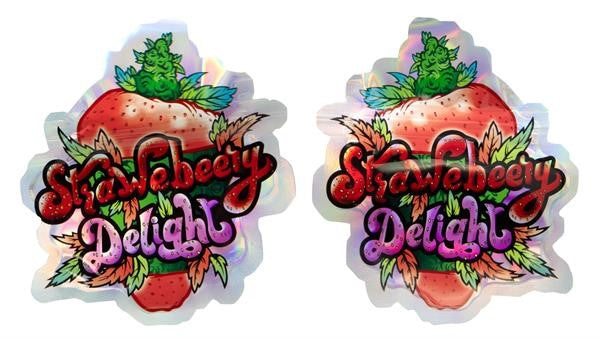 Smellproof Bags / Grips - StraWebeery Delight - 110x100mm - 100 Stück