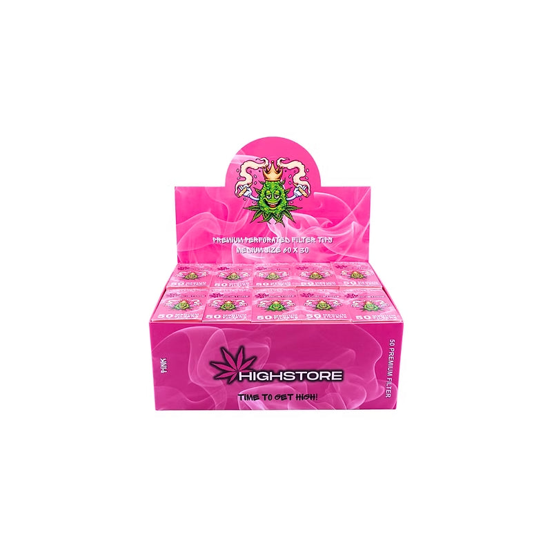 Highstore Pink Tips (50 Stk.)