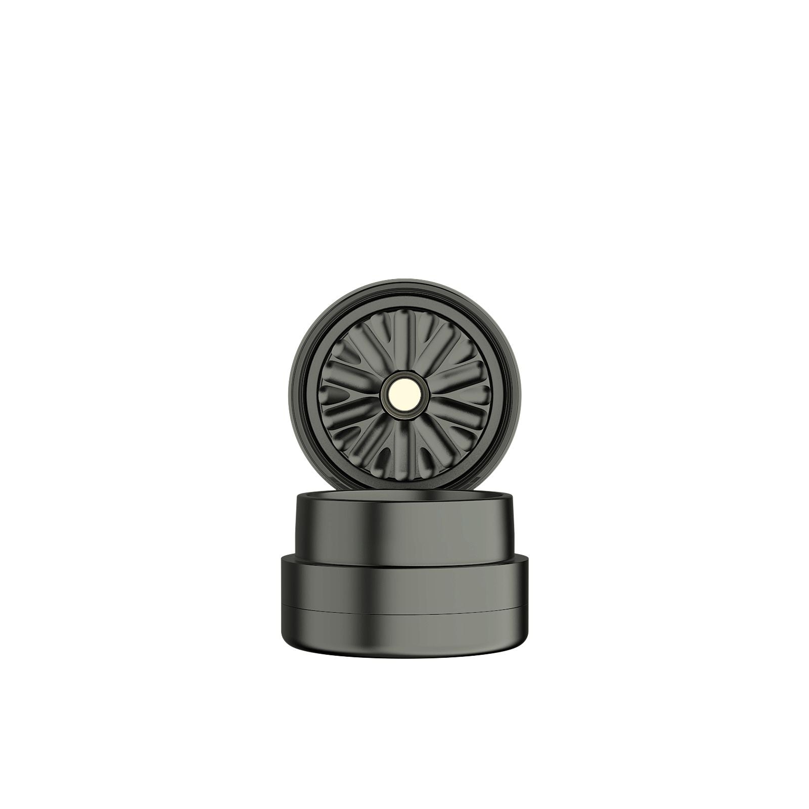 Flower Mill - Next-Gen Standard 2.0" - 51mm - 3 Layers - Gunmetal