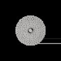 Flower Mill - Next-Gen Premium - Stainless Series - 2.5" - Mill Plates - #1 Extrafein