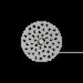 Flower Mill - Next-Gen Premium - Stainless Series - 2.5" - Mill Plates - #5 Extragrob