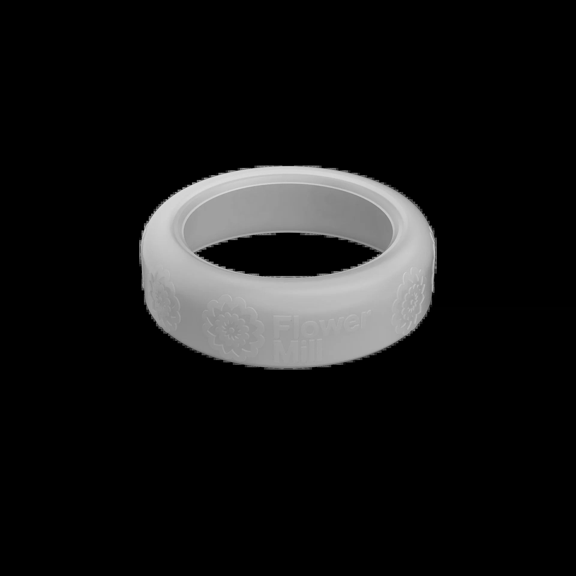 Flower Mill - Next-Gen - Silicone Mill Grip - 2.0" - 55.5mm - Clear