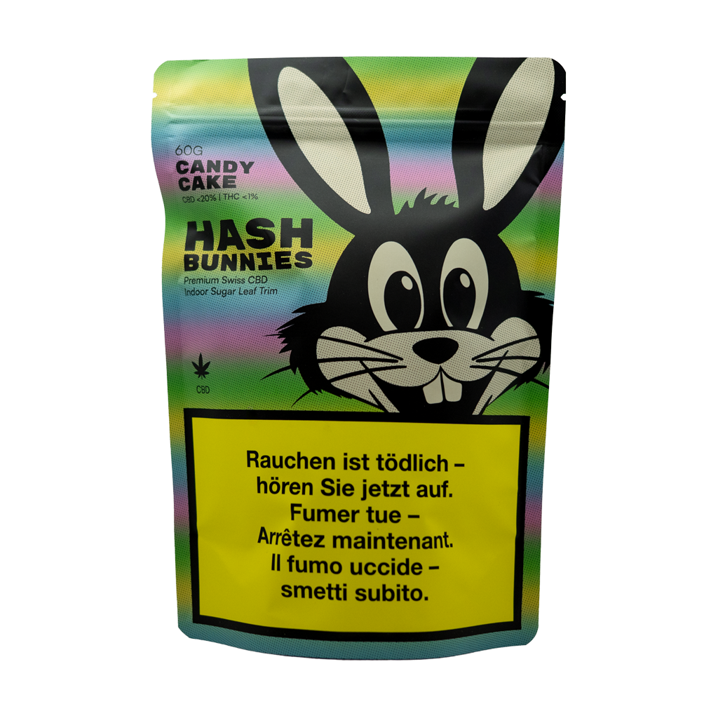 Hash Bunnies - CBD Indoor Trim - Candy Cake - 60g