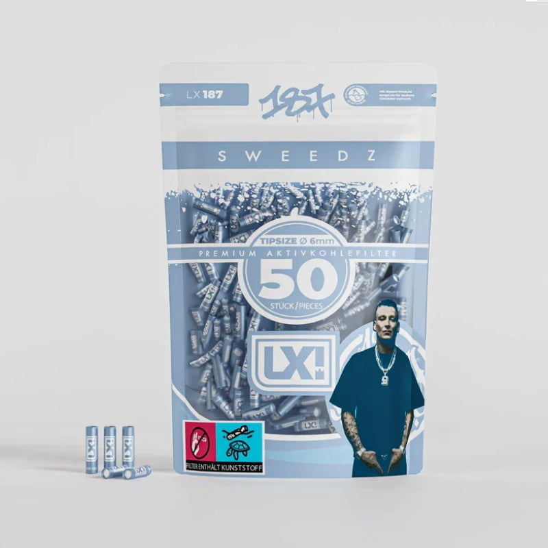 MedusaFilters x 187 Sweedz - 50er Pack - LX