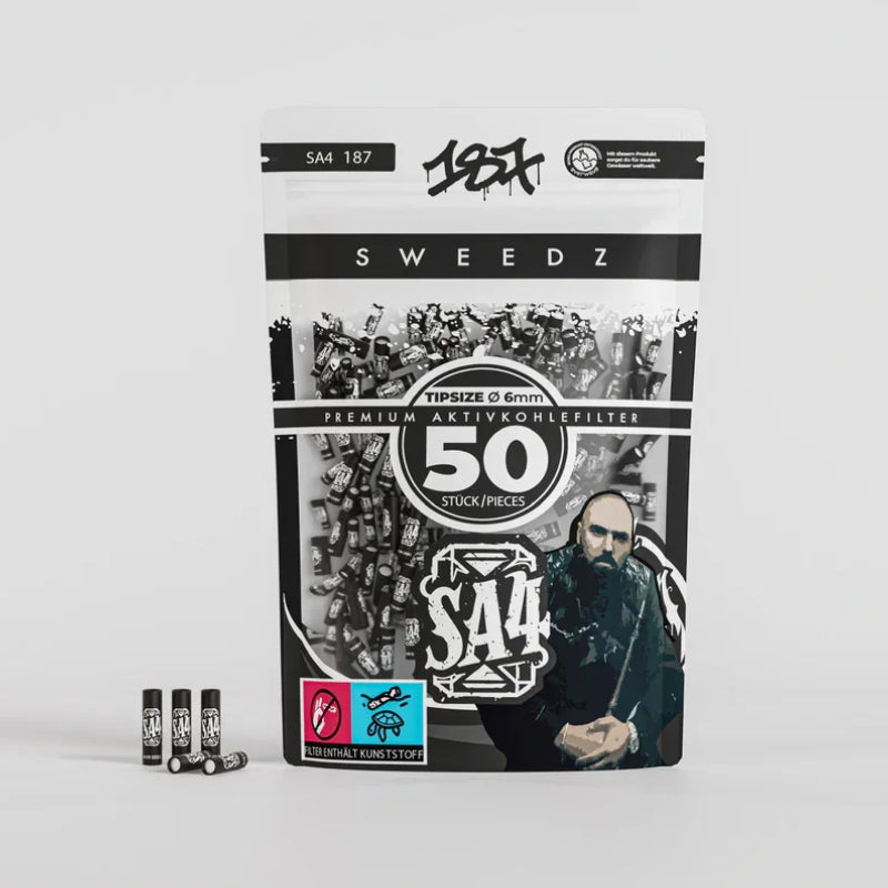 MedusaFilters x 187 Sweedz - 50er Pack - SA4