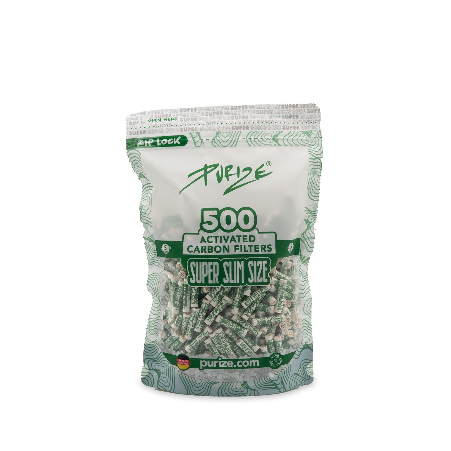 Purize - Super Slim Size - 5mm - 500 Stück - White
