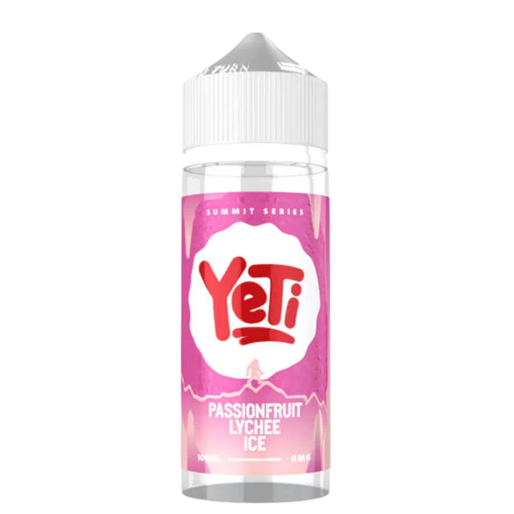 Yeti - E-Liquid Shortfill - Summit Series - Passionfruit Lychee Ice 0mg 100ml