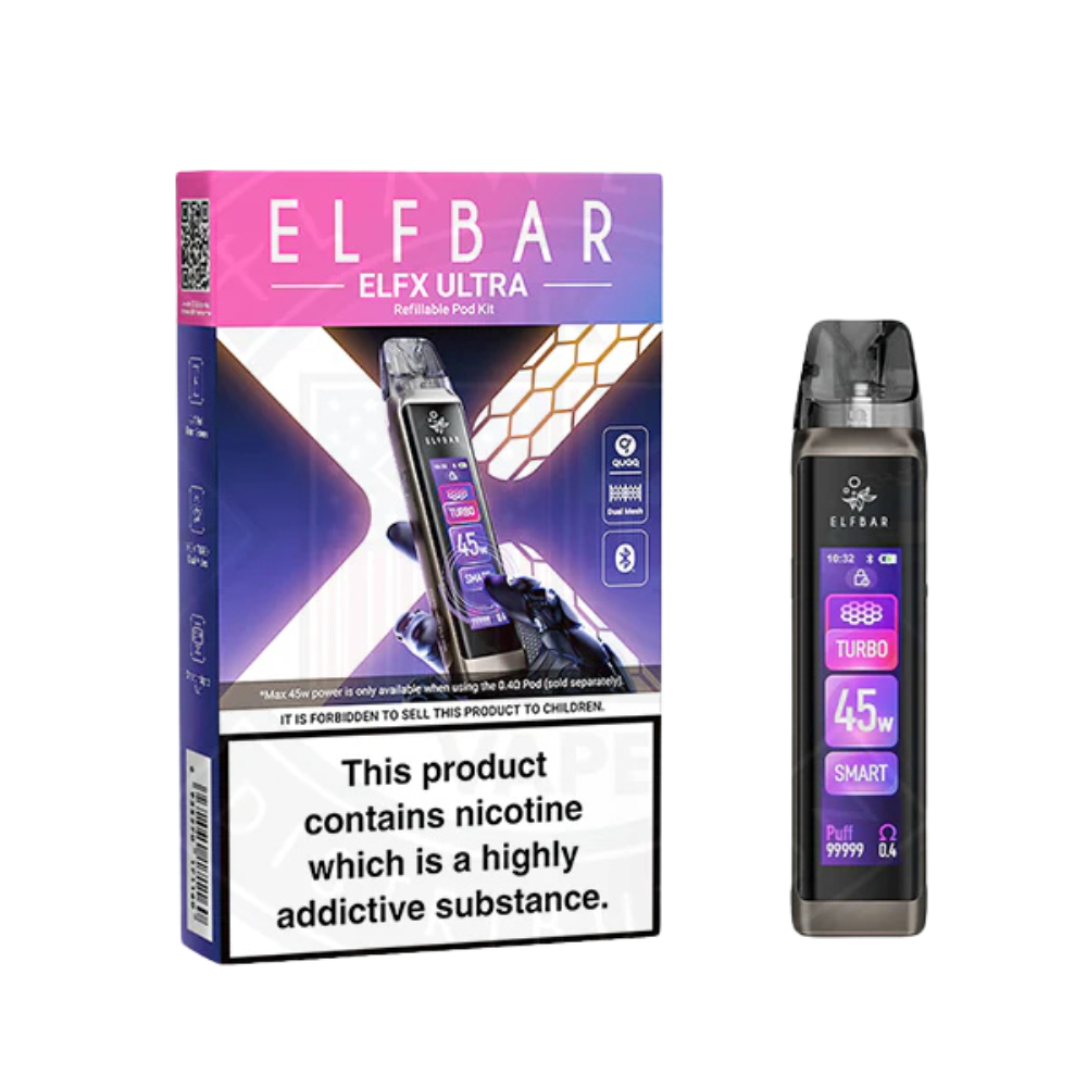 Elf Bar - ELFX Ultra Vape Kit - Gunmetal