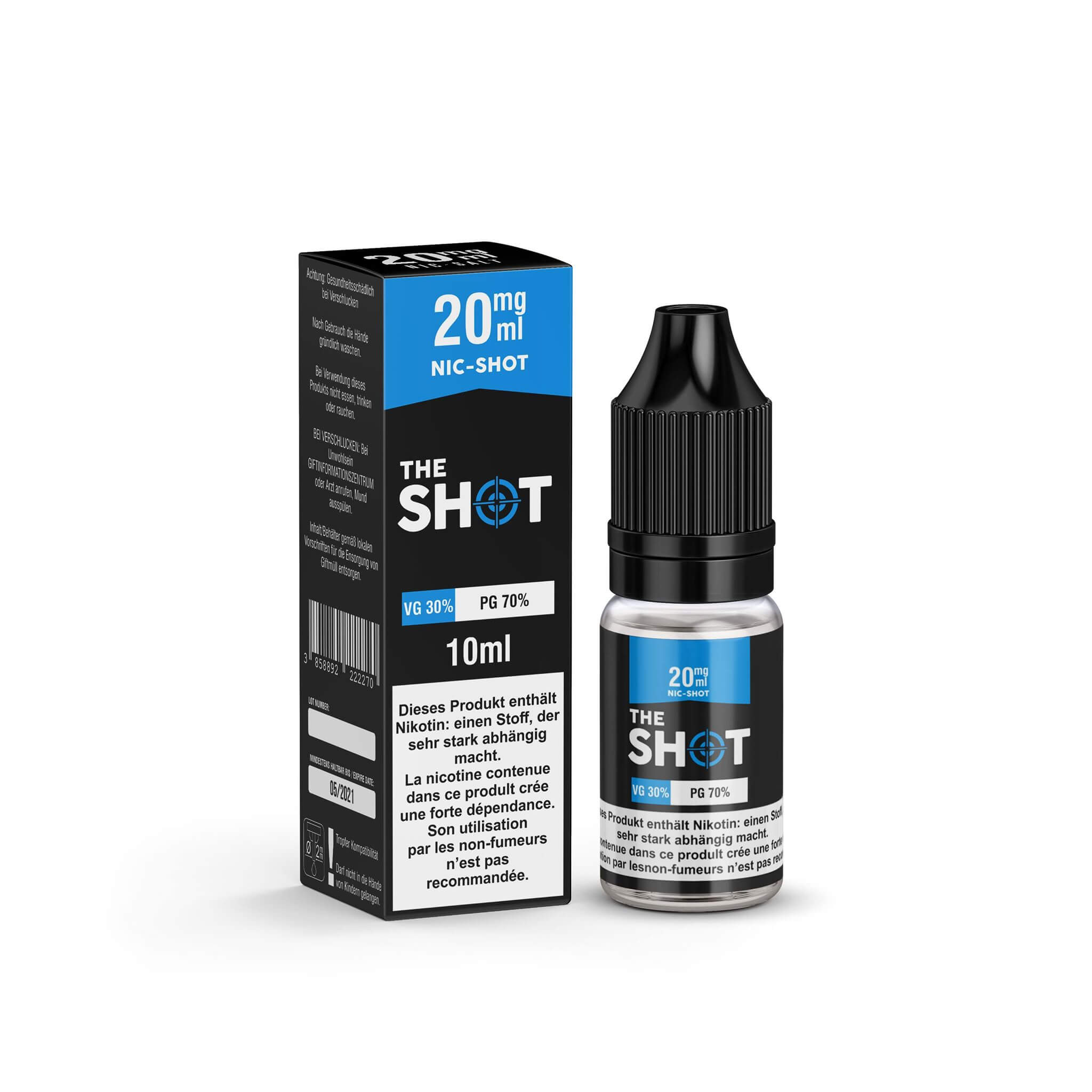 20MG Nic Shot The Shot 10ml-80 / 20
